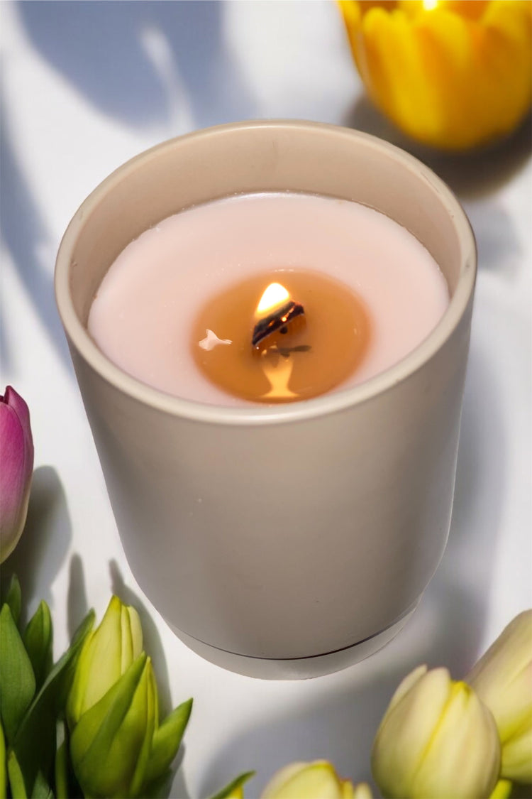 Bougies coulées
