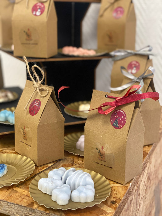 Maisonnettes fondants parfumés