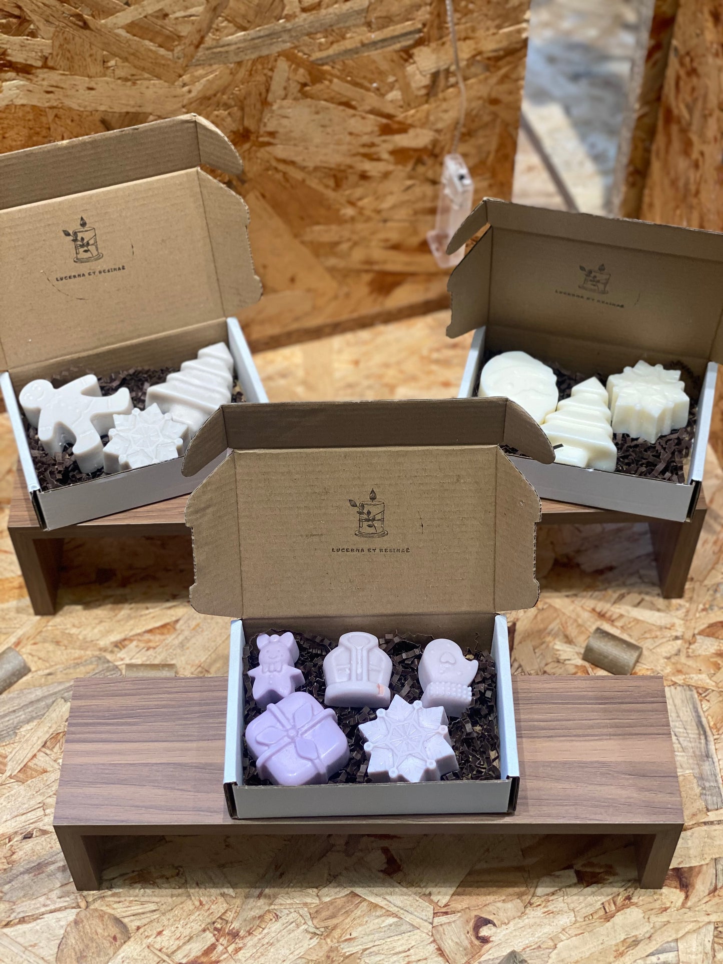 🎄 Coffret de Noël – Fondants Parfumés Artisanaux