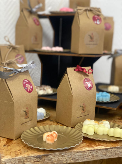 Maisonnettes fondants parfumés